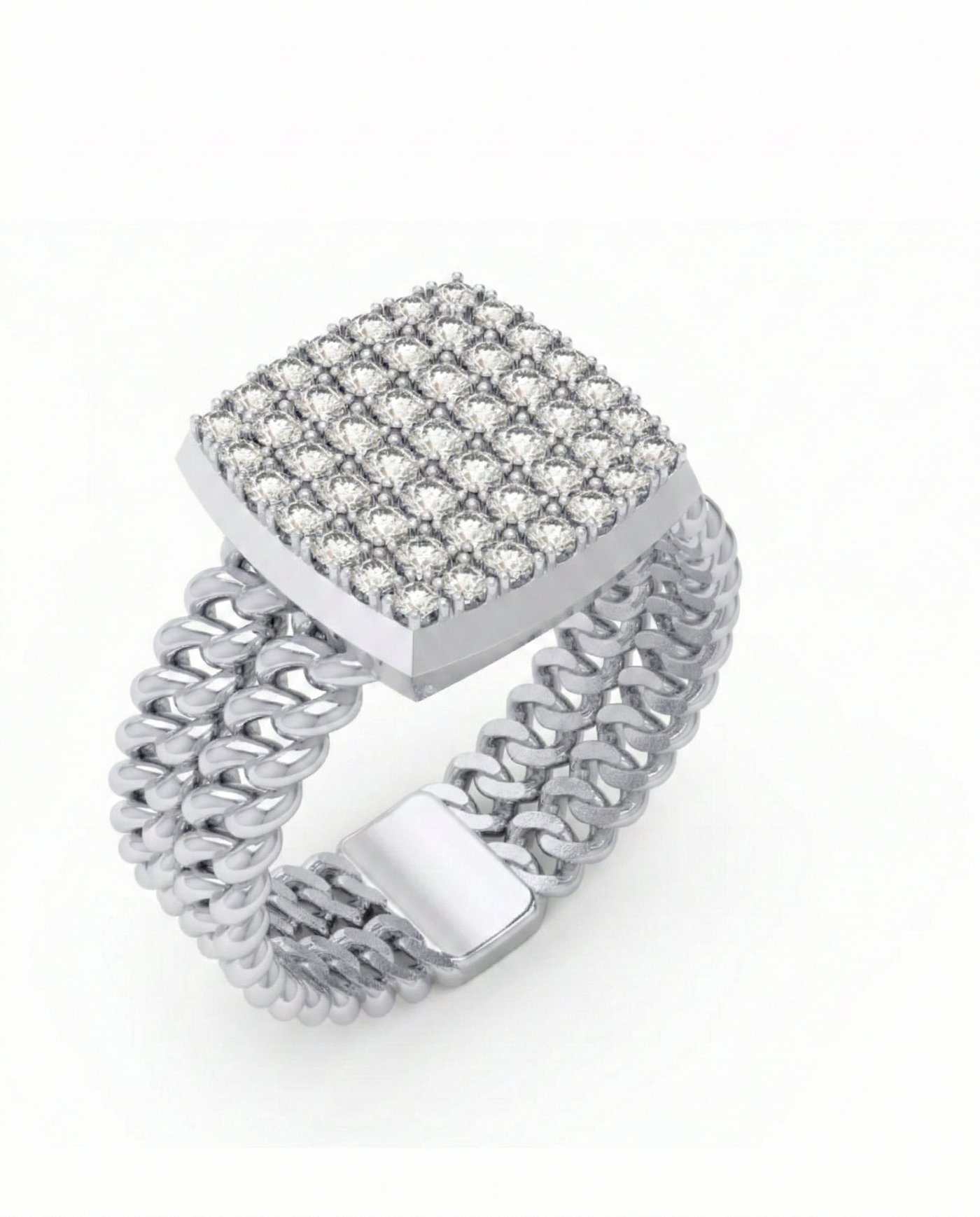 Gold & Diamond Engagement Ring For Men KRC20225
