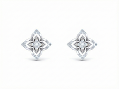 18K Gold & Diamond Women Stud Earring KRK40199E