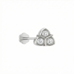 18K Gold & Diamond Stud Nose Pin NP-164