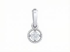 18K Gold & Diamond Dailywear Pendant KSK124