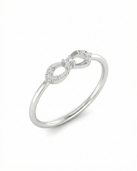 18K Gold & Diamond Dailywear Ring For Women KLR-77