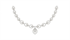 14K Gold & Diamond Lightweight NECKLACE SET KRA44179N