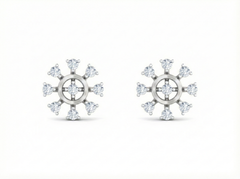 18K Gold & Diamond Women Stud Earring KRK40185E