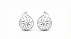 14K Gold & Diamond Women Stud Earring KRI44030EG