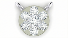 18K Gold & Diamond Round Mangalsutra For Women KRA90143