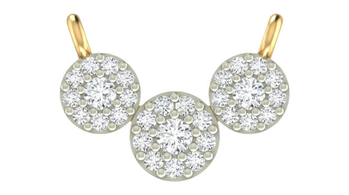Gold & Diamond Bridal Mangalsutra For Women KRC50076