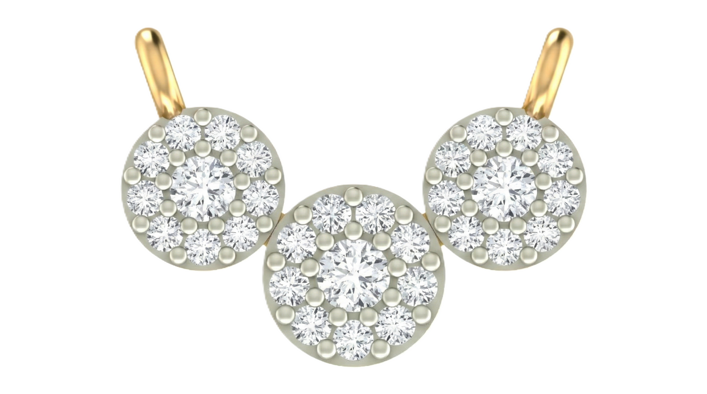 Gold & Diamond Bridal  Mangalsutra For Women KRC50076