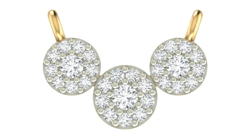 Gold & Diamond Bridal  Mangalsutra For Women KRC50076