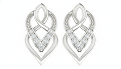 18K Gold & Diamond Women Dailywear Earring KRA40155E