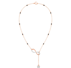 Gold & Diamond Modern Infinity Mangalsutra For Women KRC50130