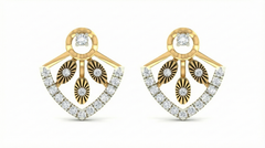 18K Gold & Diamond Women Stud Earring KRA40022E