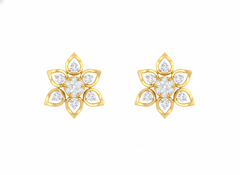 18K Gold & Diamond Women Stud Earring KRK40201E