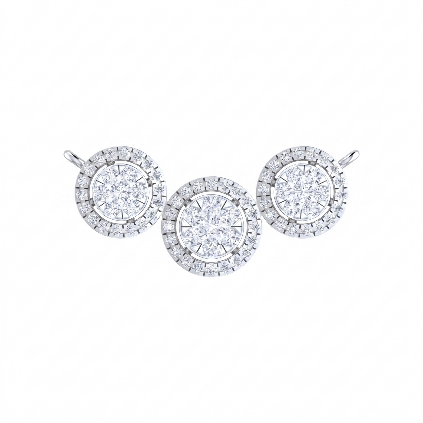 Gold & Diamond Halo Mangalsutra For Women KRC50140