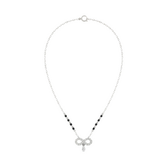 Gold & Diamond Infinity Mangalsutra For Women KRC50119