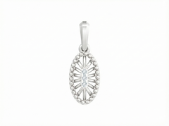 18K Gold & Diamond Dailywear Pendant Set KSK131