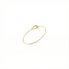18K Gold & Diamond Women Bracelet PLBR-02
