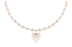 14K Gold & Diamond Dailywear Necklace Set KRB44111N-A