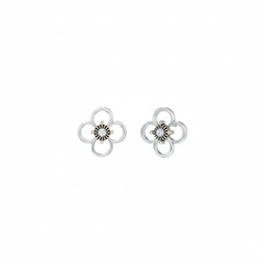 18K Gold & Diamond Women Stud Earring KER-191