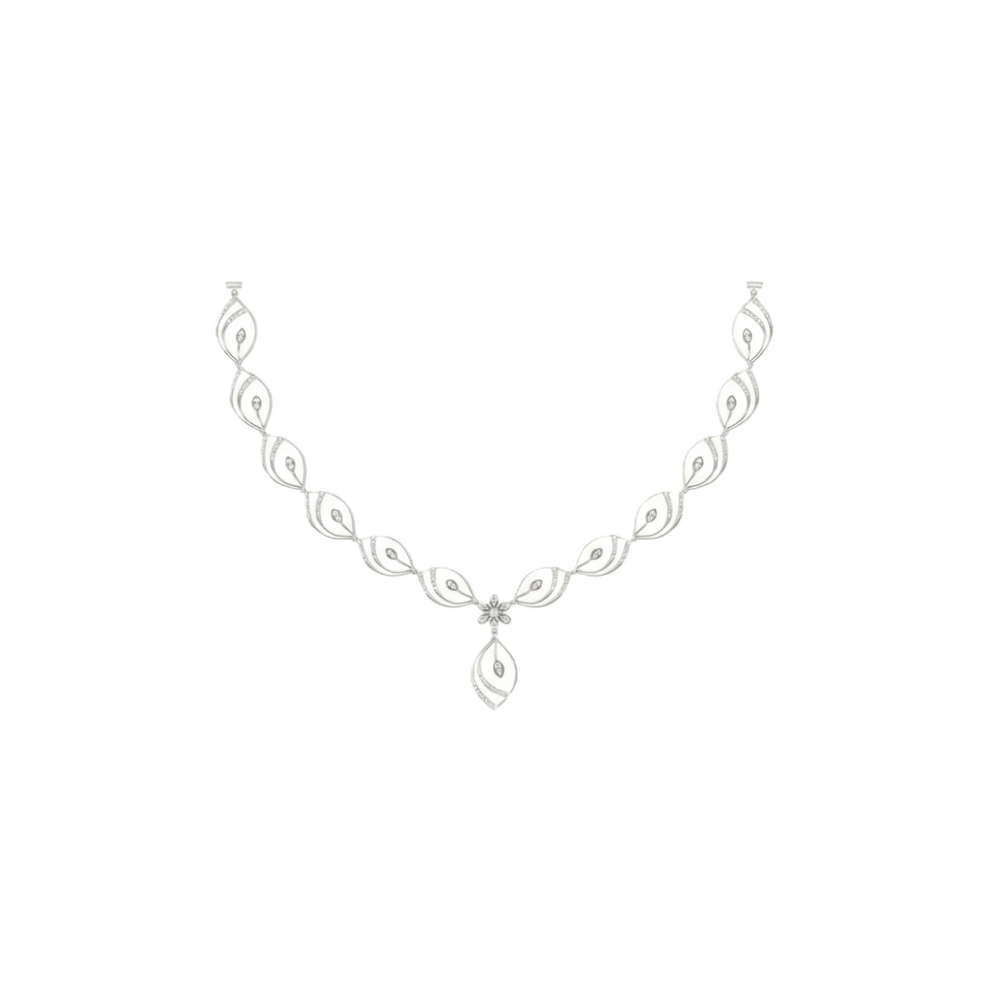 Gold & Diamond Necklace Set KRC60132