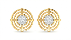 18K Gold & Diamond Women Stud Earring KRA40138E