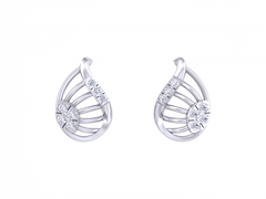 White Gold Diamond Earring | under 40k 
