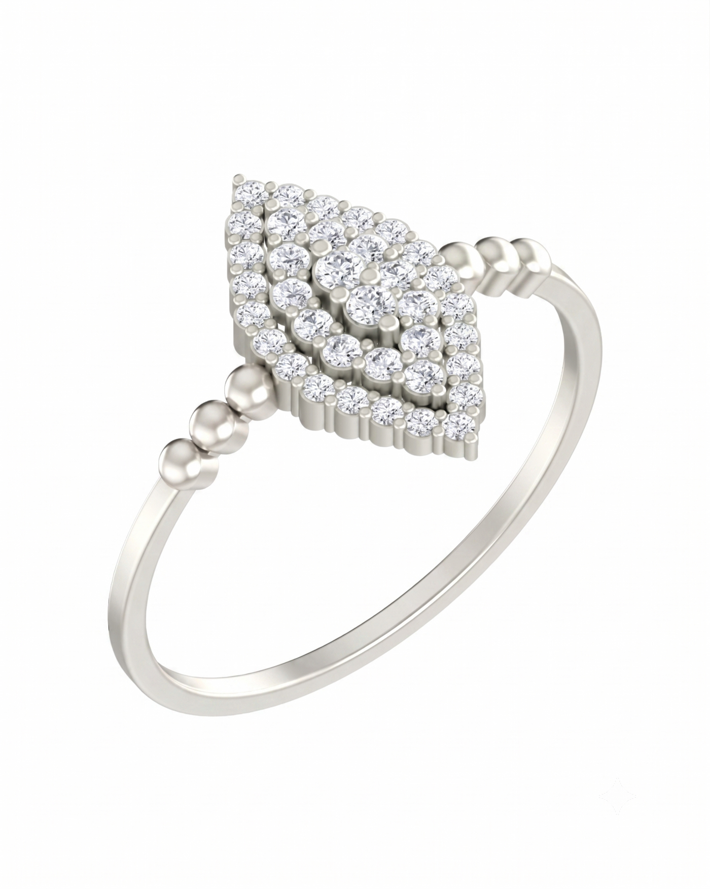 Gold & Diamond Engagement Ring For Women KRC10635