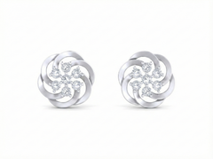 18K Gold & Diamond Women Stud Earring KRK40109E