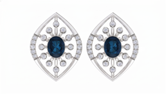 White Gold Diamond Earring | under 40k 