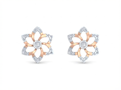 18K Gold & Diamond Women Stud Earring KRK40111E