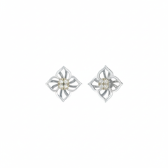 18K Gold & Diamond Women Earring KER-116