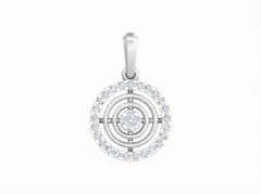 18K Gold & Diamond Dailywear Pendant KSK090