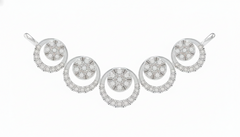 18K Gold & Diamond Round Mangalsutra For Women KRL90120