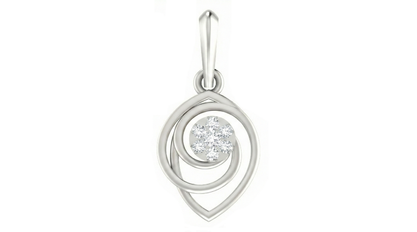 Classic Gold & Diamond Pendant Set KRC40583