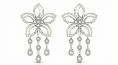 14K Gold & Diamond Women Earring KRB44099E-A