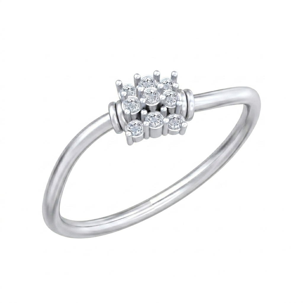 Gold & Diamond Ring For Women KRC10725