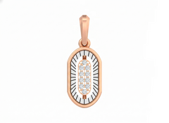 Gold & Diamond Dailywear Pendant KRB40234