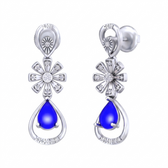 White Gold Diamond Earring | under 40k 
