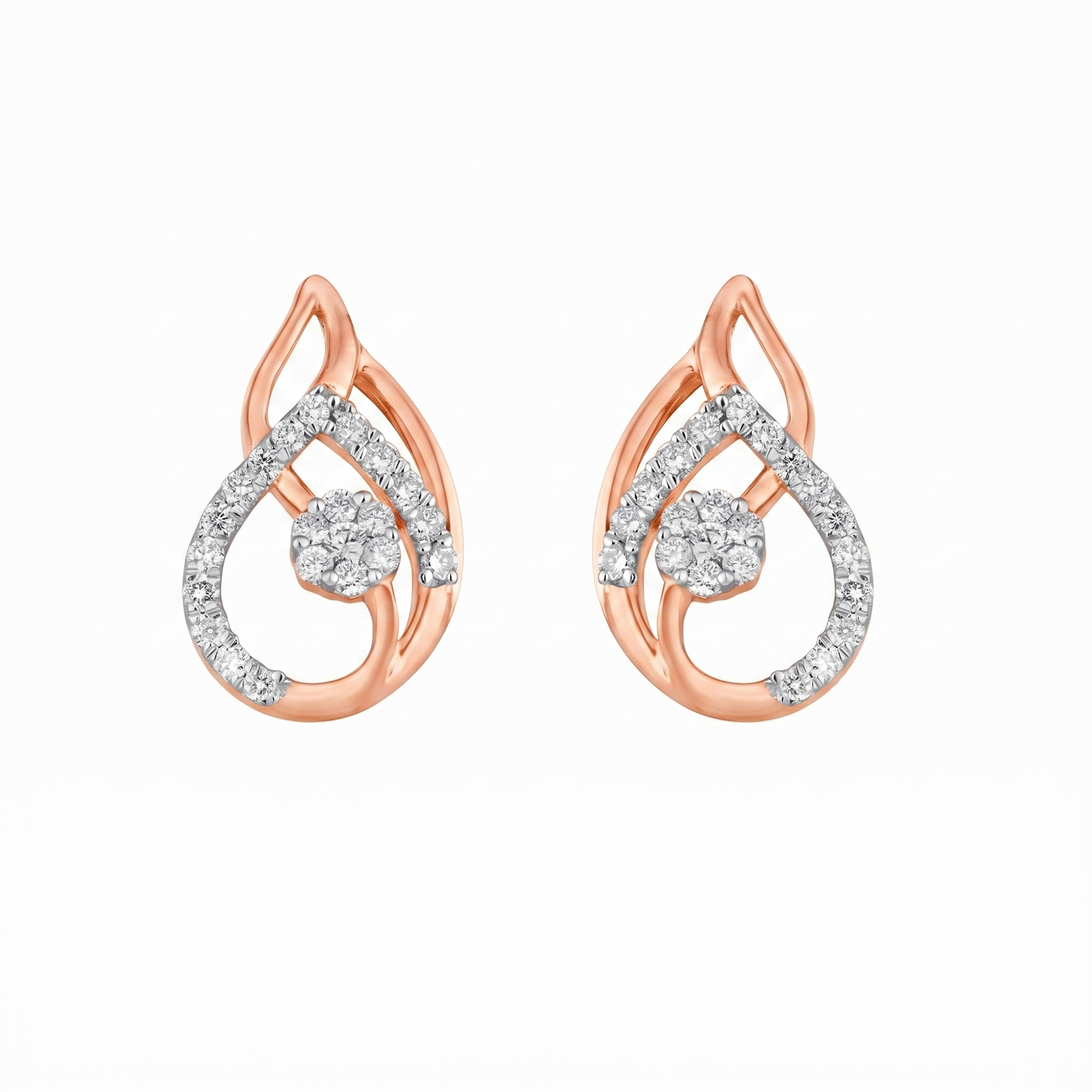 Gold & Diamond Women Earring EP8272MYD0008