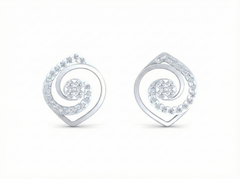 18K Gold & Diamond Women Stud Earring KRK40107E
