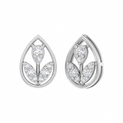 White Gold Diamond Earring | under 40k 