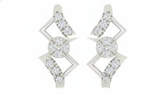 18K Gold & Diamond Women Dangler Earring KRA40135E