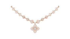 14K Gold & Diamond Dailywear Necklace Set KRB44105N-A