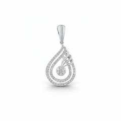 18K Gold & Diamond Pendant P6163JYD0005