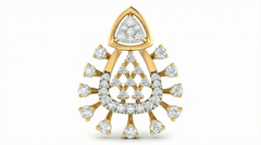 18K Gold & Diamond Partywear Pendant Set KRA40174P