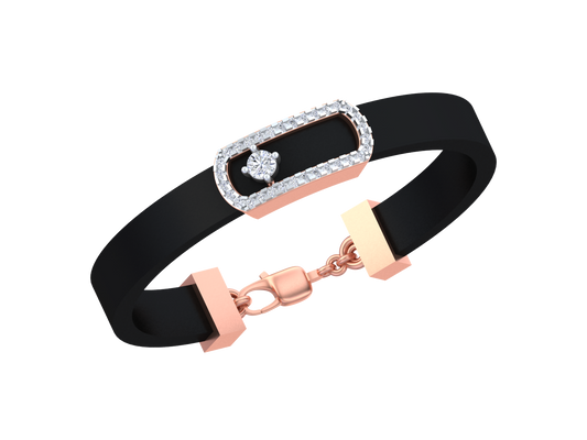 18K Gold & Diamond Bracelets For Men KCDK00051