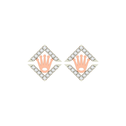 18K Gold & Diamond Women Engagement Earring KRA40034E