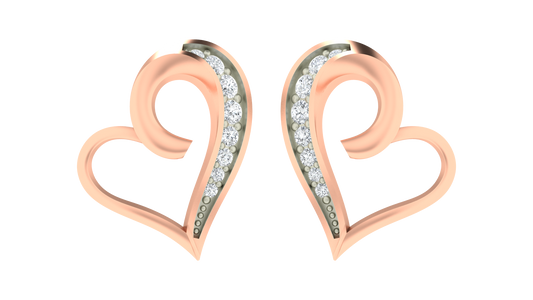 18K Gold & Diamond Women Stud Earring KRA40144E