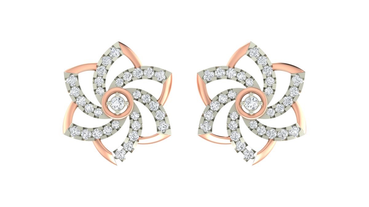 18K Gold & Diamond Women Earring KRA40153E