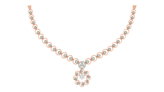 14K Gold & Diamond NECKLACE SET KRA44177N