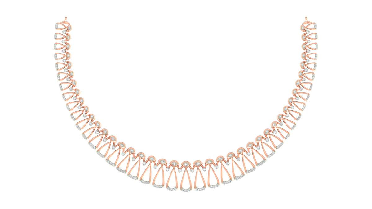 14K Gold & Diamond NECKLACE SET KRA44178N